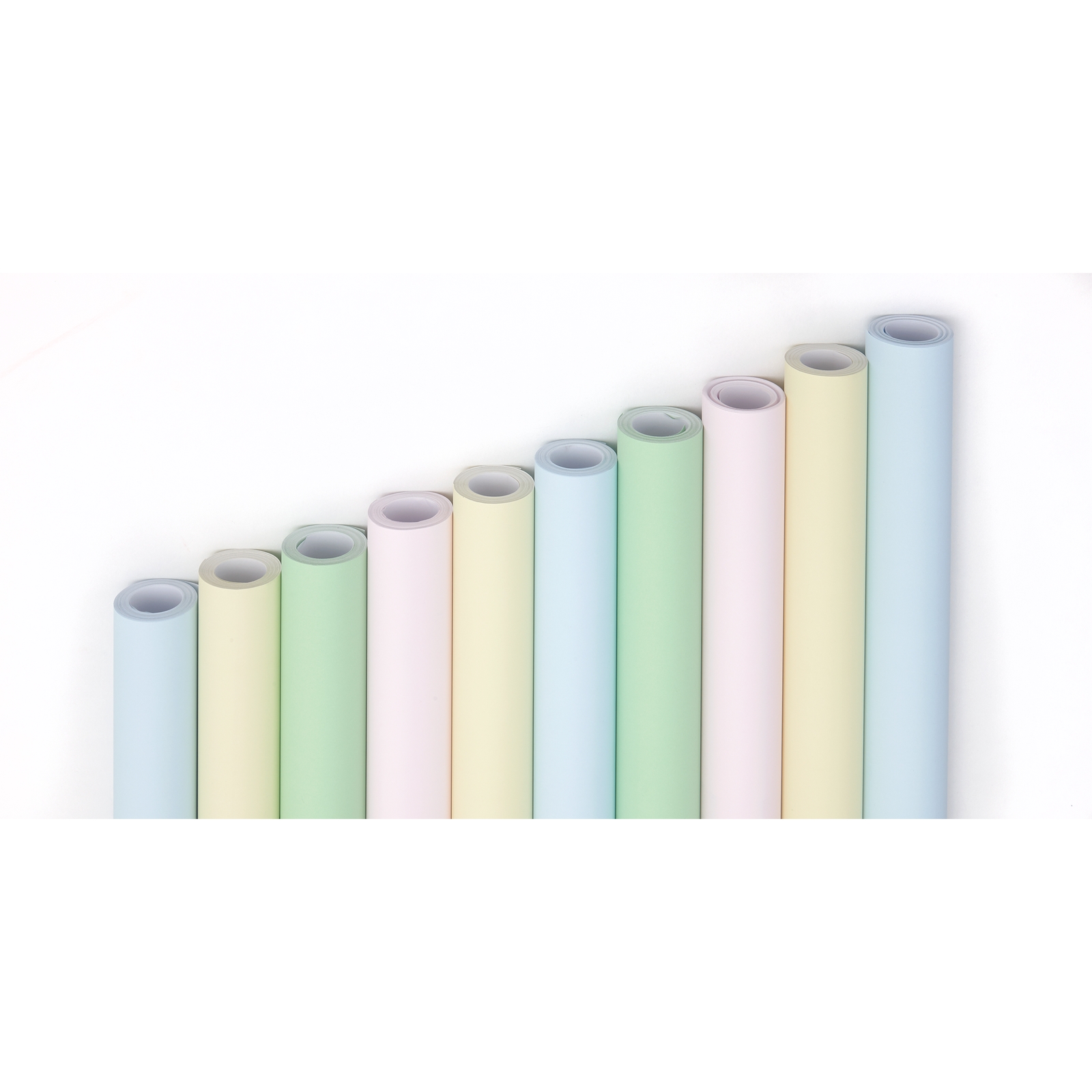 Pastel Poster Display Paper Rolls - 76cm x 10m - Assorted - Pack of 10